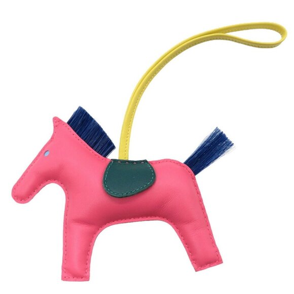 HERMES Pink Bag Charm - Picture 1 of 4